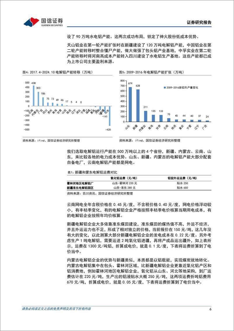 《电解铝行业专题：供不应求的矛盾即将凸显-241201-国信证券-17页》 - 第6页预览图