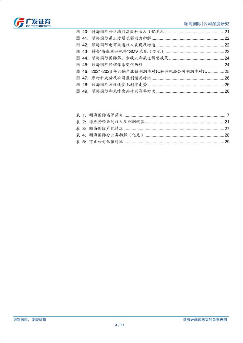 《颐海国际(01579.HK)走出低谷，改革蓄力-240613-广发证券-33页》 - 第4页预览图