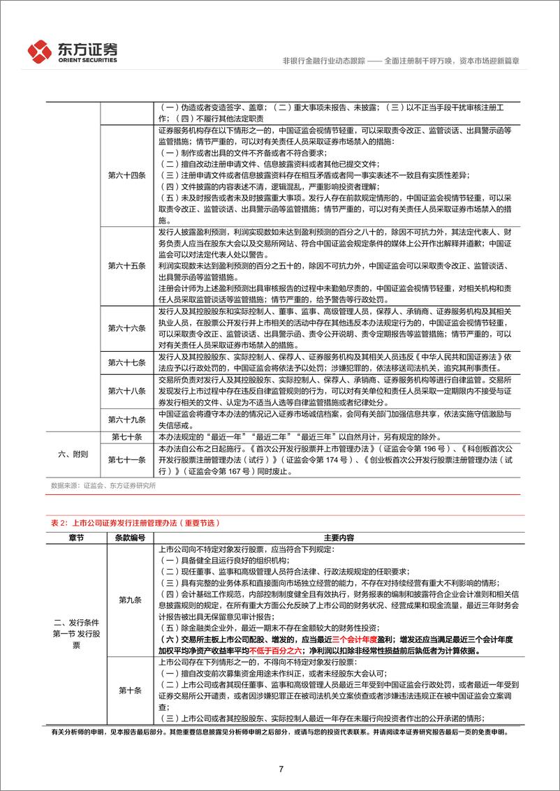 《非银行金融行业A股全面注册制征求意见稿点评：全面注册制千呼万唤，资本市场迎新篇章-20230202-东方证券-17页》 - 第8页预览图