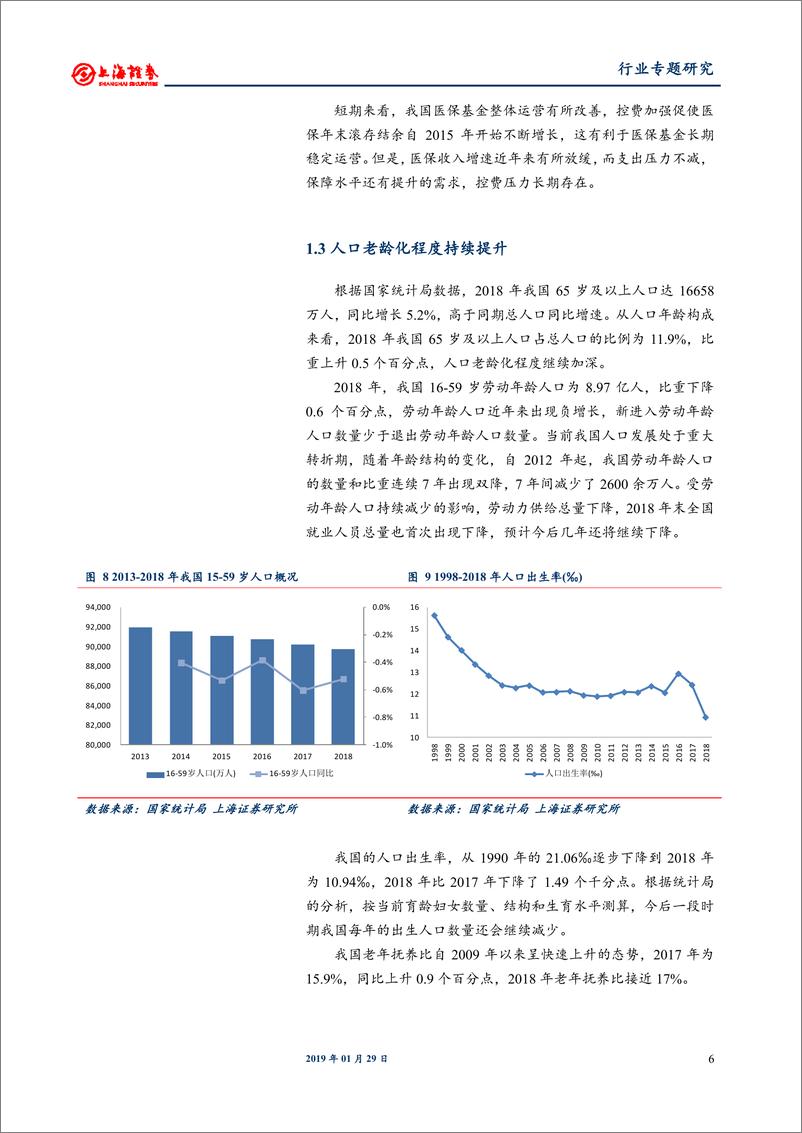 《医药生物行业专题研究：医保支出面临结构调整，优先关注非药板块-20190129-上海证券-15页》 - 第7页预览图