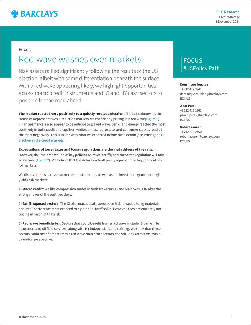 《Barclays_US_Credit_Alpha_2016_redux》 - 第6页预览图