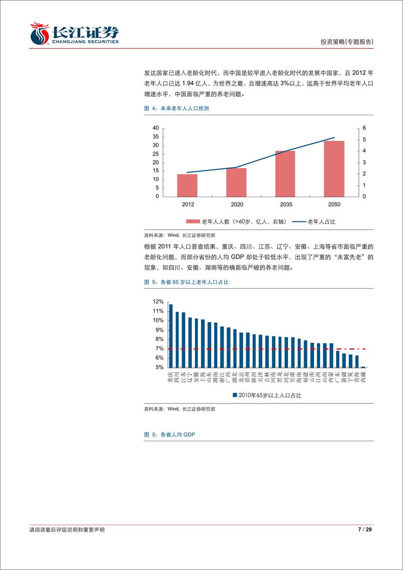 《长江证券-养老产业研究：服务于夕阳人群的朝阳产业》 - 第7页预览图