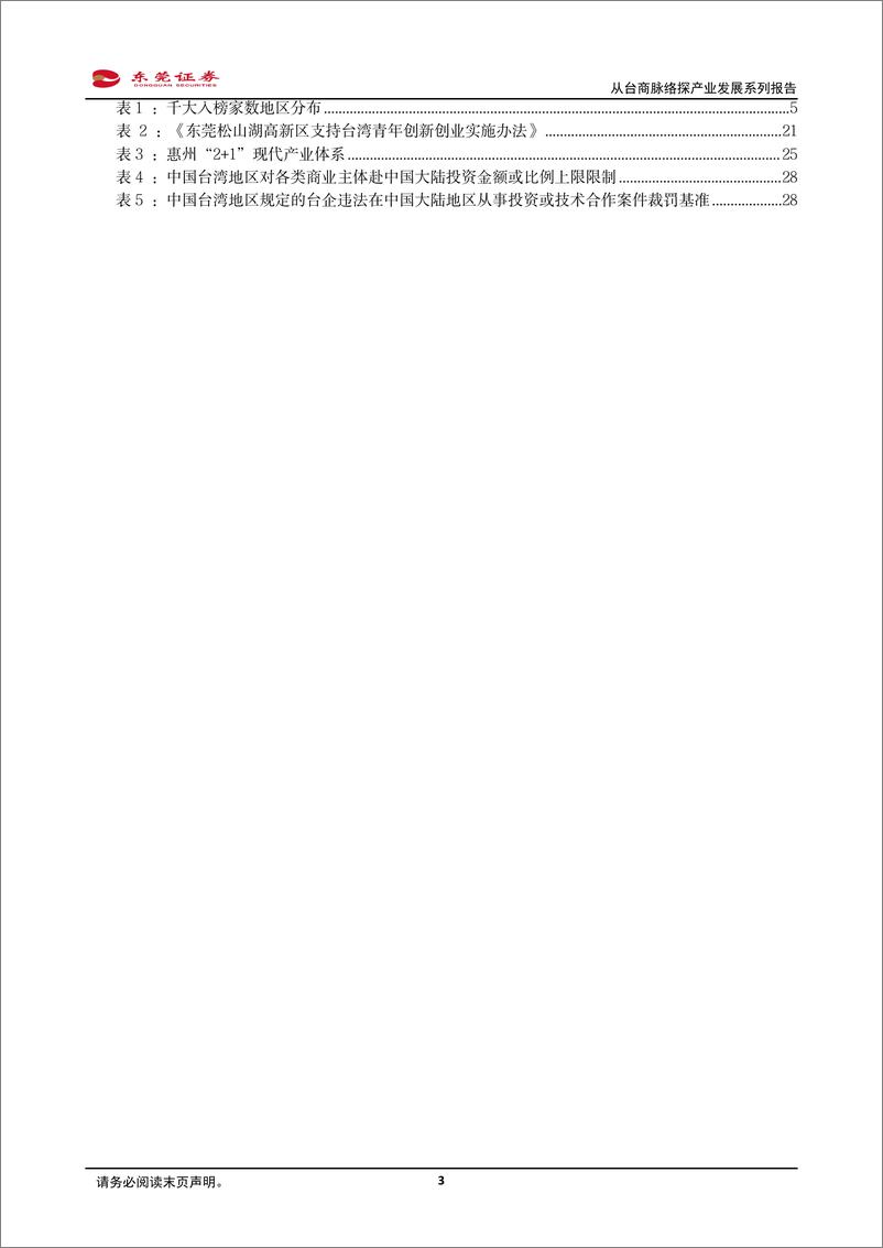 《东莞证券-从台商脉络探产业发展系列报告一_资源天赋叠加政策扶持_台商深扎大陆土壤》 - 第3页预览图