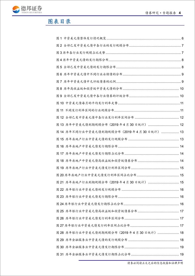 《债券研究专题报告：中资美元债历史发行情况与定价因素浅析-20190510-德邦证券-30页》 - 第5页预览图