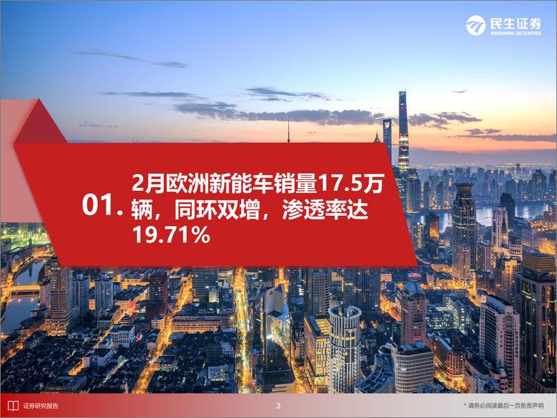 《电新行业EV观察系列159：2月欧洲新能车市场稳定增长，销量同环双增-240319-民生证券-26页》 - 第4页预览图