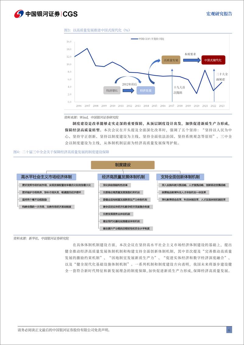 《三中全会解读：坚定方向，聚焦行动-240718-银河证券-19页》 - 第7页预览图