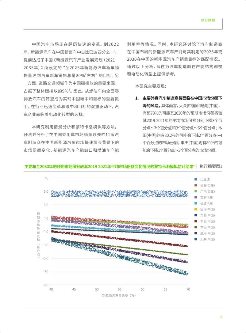 《绿色和平-机遇与变革-主要汽车制造商在中国的乘用车产能布局与市场需求匹配度分析-2023.06-40页》 - 第6页预览图