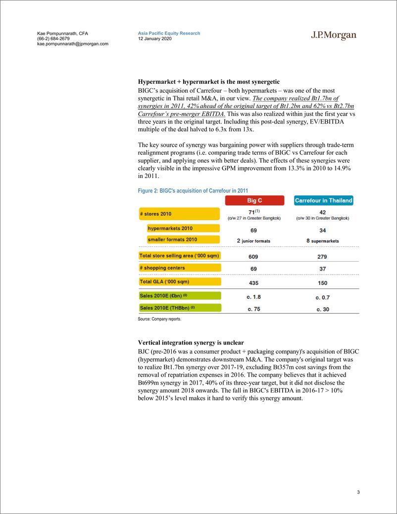 《J.P. 摩根-亚太地区-零售行业-泰国零售商：围绕Tesco退出的泰国零售商们-2020.1.12-28页》 - 第4页预览图
