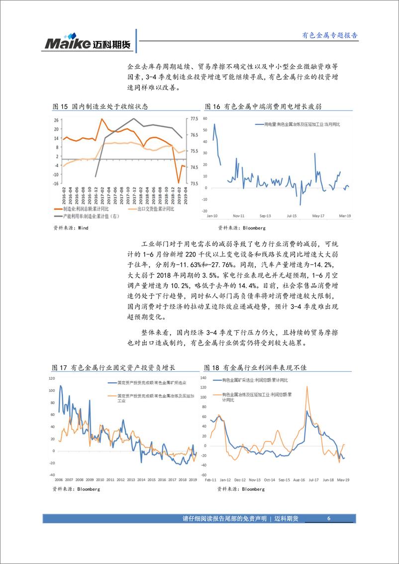 《有色金属专题报告：全球有色金属3~4季度展望-20190808-迈科期货-31页》 - 第7页预览图