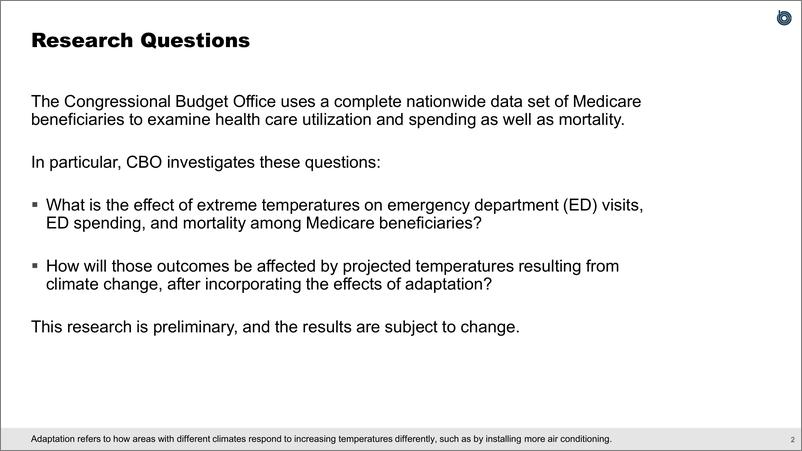 《国会预算办公室-气候变化引起的极端温度对医疗保险人群的影响：初步结果（英）-2024.5-18页》 - 第3页预览图