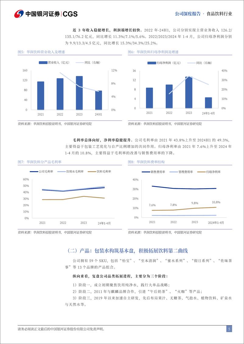 《软饮料行业系列深度报告-四-_华润饮料_逐步迈向平台型公司的包装水巨头》 - 第5页预览图