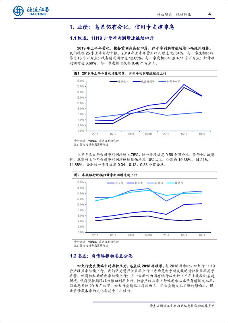 《银行行业：解构上市银行中报资负结构变化-20190912-海通证券-22页》 - 第5页预览图