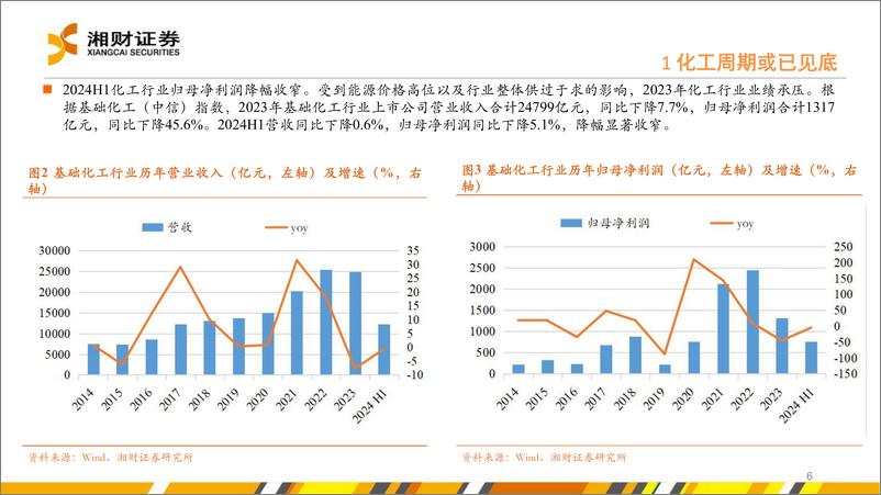 《基础化工行业：化工周期或已见底，建议关注供需格局改善的细分领域-240903-湘财证券-35页》 - 第6页预览图