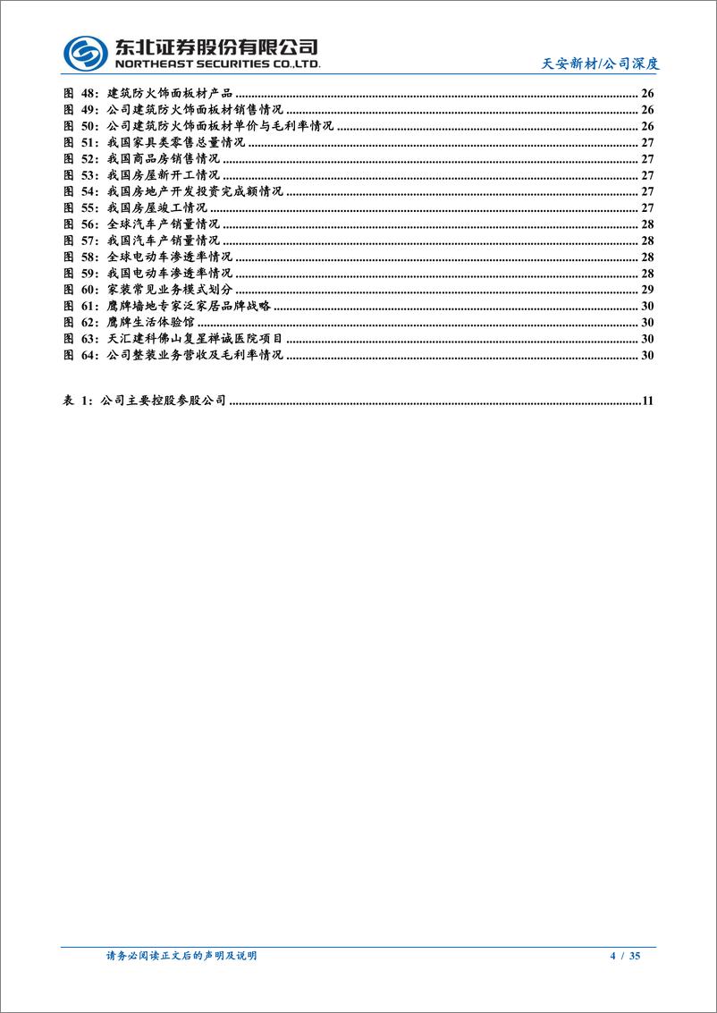 《天安新材(603725)大家居%2b建陶双主线并进，管理红利持续释放-240813-东北证券-35页》 - 第4页预览图