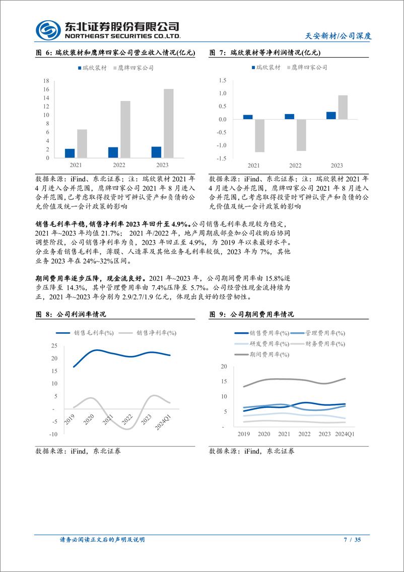 《天安新材(603725)大家居%2b建陶双主线并进，管理红利持续释放-240813-东北证券-35页》 - 第7页预览图