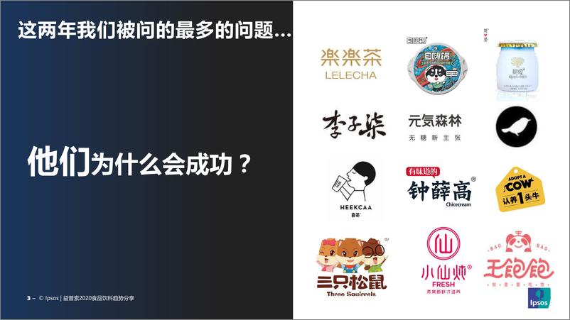 《2020食品饮料趋势分享-益普索-202010》 - 第3页预览图