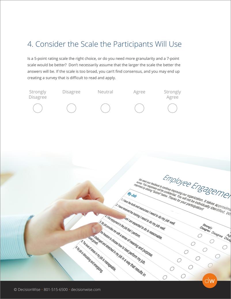 《DecisionWise_如何创建员工敬业度调查基本指南报告_英文版_》 - 第6页预览图