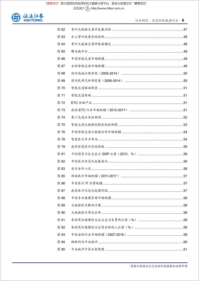 《20160323-海通证券-信息服务行业：行“云”流“数”，“政务云＆政府大数据”时代大幕开启》 - 第6页预览图