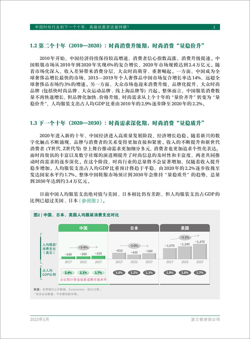 《中国时尚行业的下一个十年- 高端化是否还能持续-2023.06-20页》 - 第6页预览图