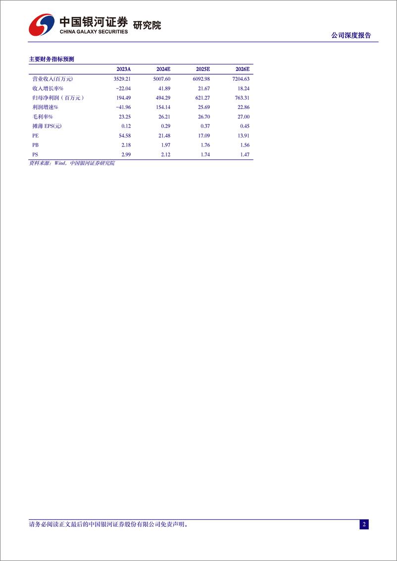 《中国银河-创世纪-300083-3C复苏乘势而上，高端通用踏浪前行》 - 第2页预览图