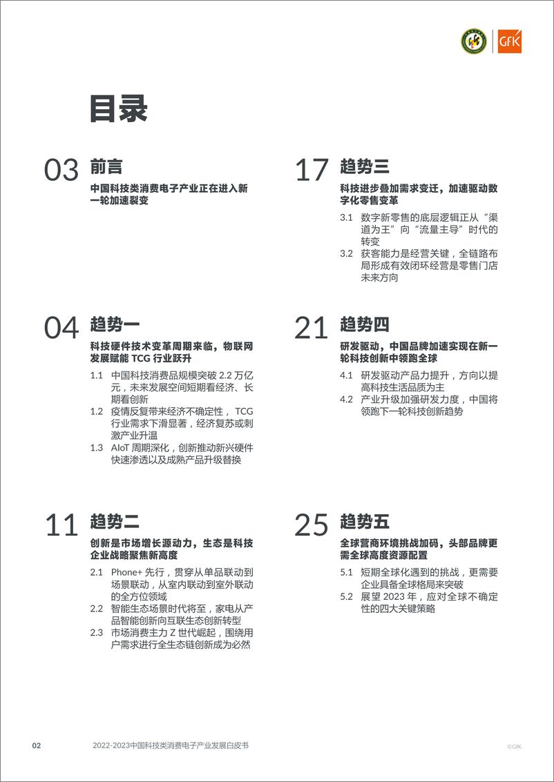 《2022-2023中国科技类消费电子产业发展白皮书》 - 第3页预览图