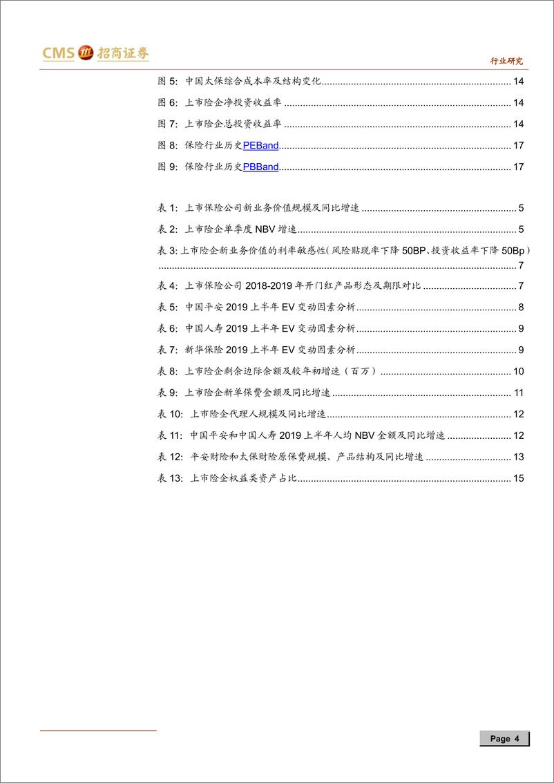 《保险行业2019年中报综述：核心指标明显分化，投入加大2020年可期-20190901-招商证券-19页》 - 第5页预览图