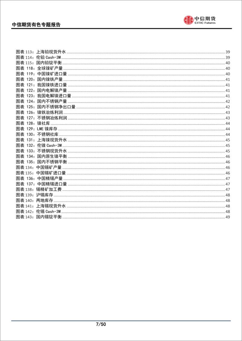 《有色金属专题报告：12月供需专题报告，疫情冲击消费，警惕超季节性累库风险-20221230-中信期货-50页》 - 第8页预览图