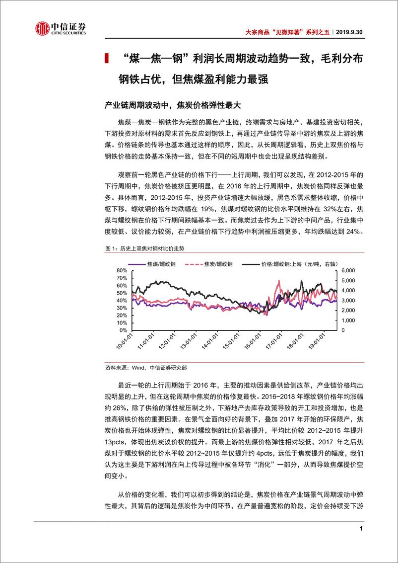 《大宗商品“见微知著”系列之五：铁打的黑色周期，流转的利润结构-20190930-中信证券-17页》 - 第5页预览图