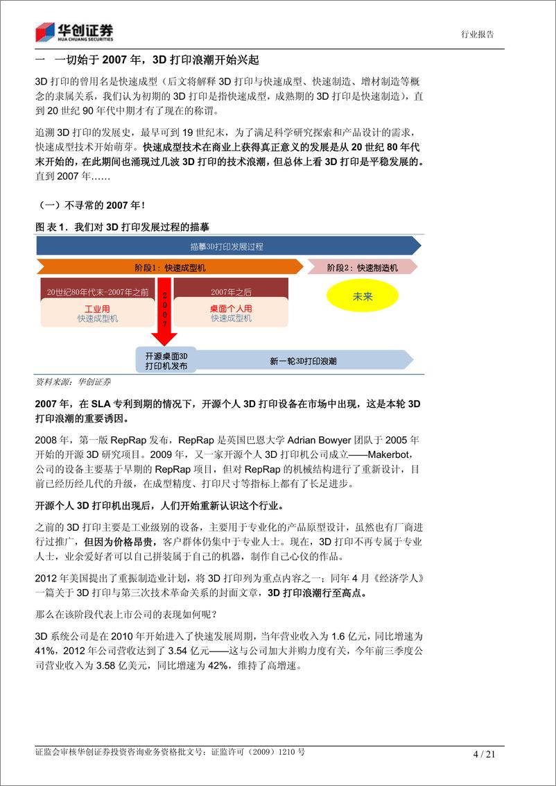 《华创证券-3D打印系列之一：将会带来的改变》 - 第4页预览图