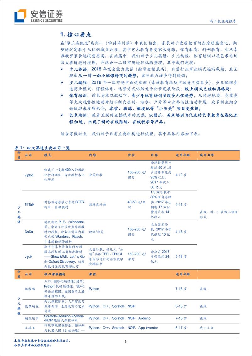 《教育行业系列二之k12素质教育培训篇：“学”乐寒假里-20190110-安信证券-37页》 - 第7页预览图