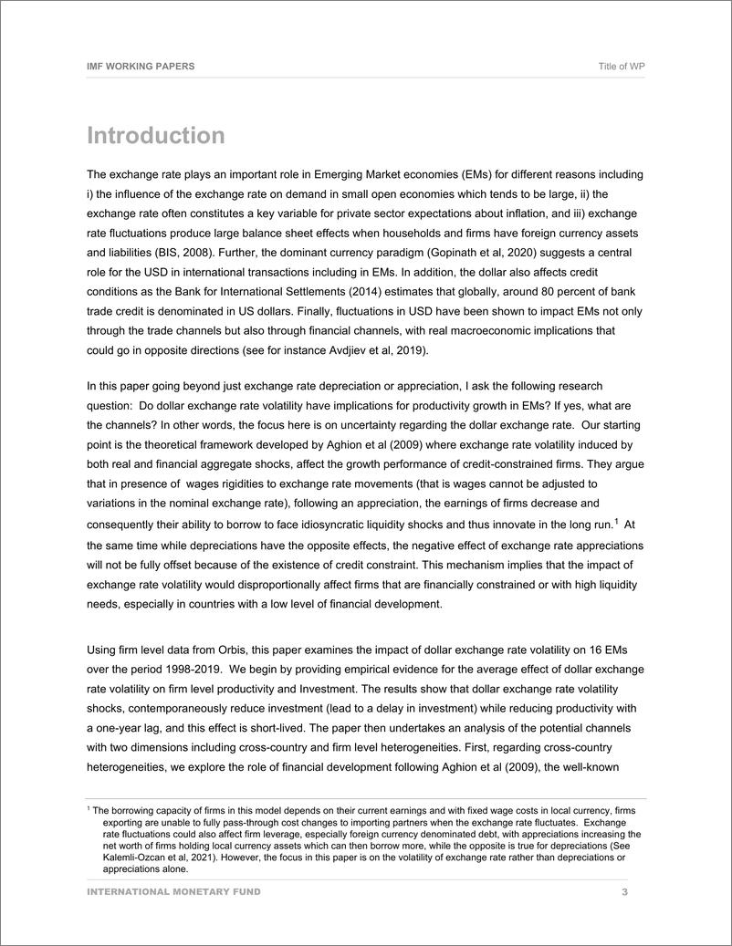 《IMF-美元汇率波动与新兴市场生产率增长：来自企业层面数据的证据（英）-2023》 - 第7页预览图