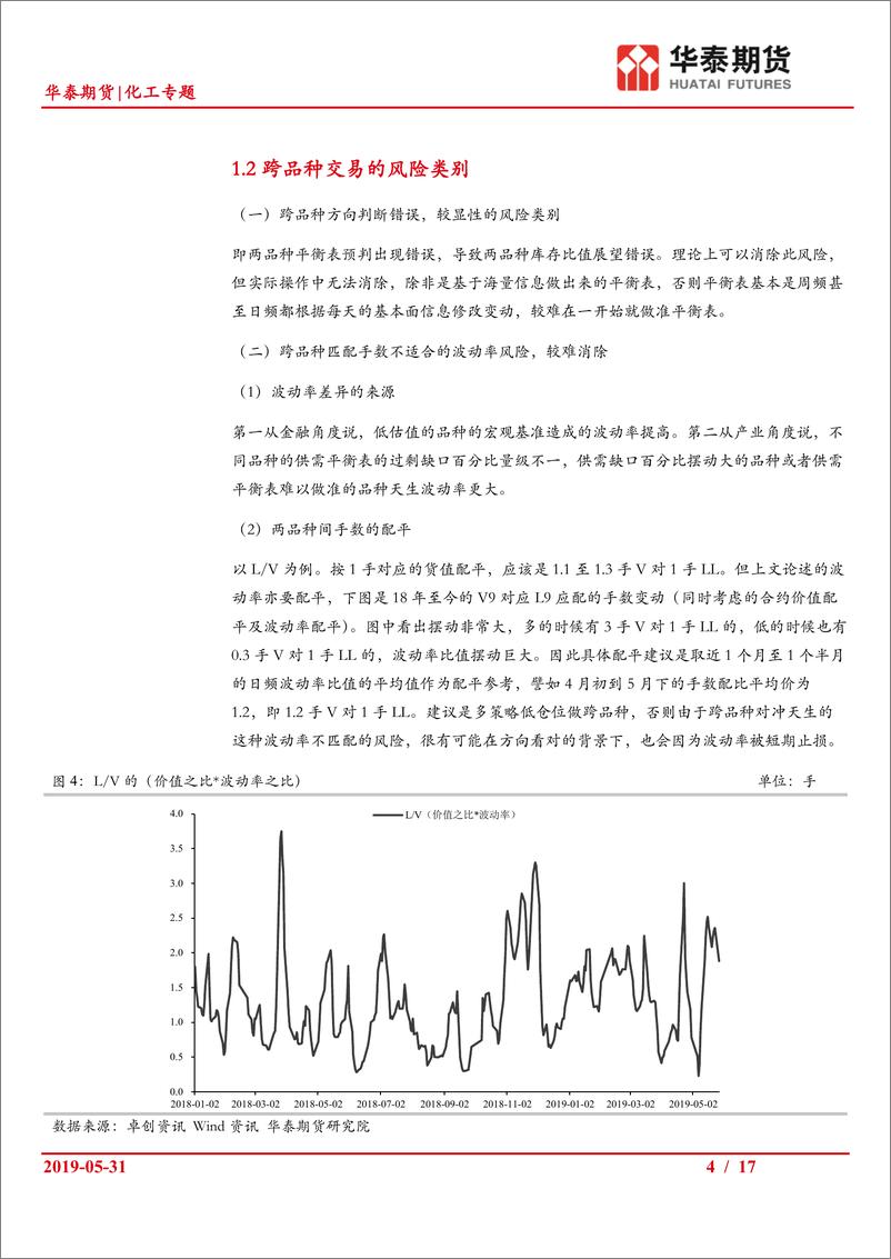 《化工专题：化工跨品种对冲框架探讨-20190531-华泰期货-17页》 - 第5页预览图