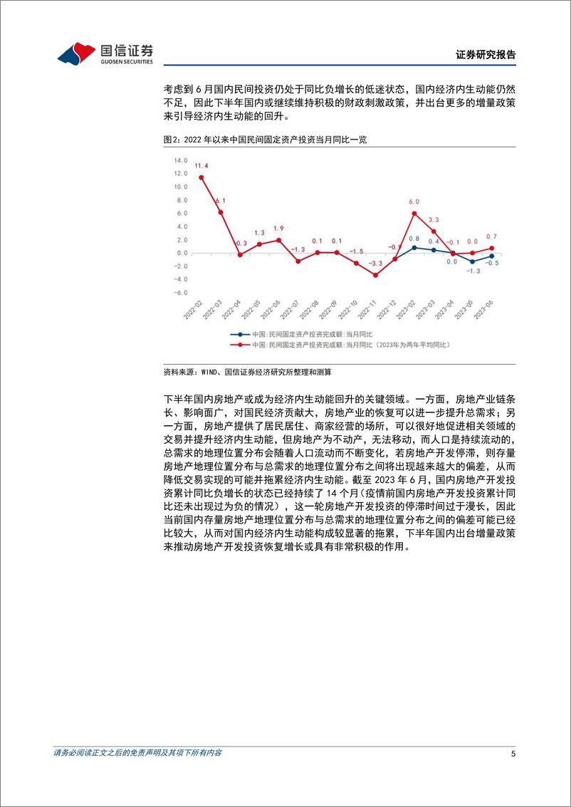 《宏观经济宏观月报：6月稳增长政策提振效果显著，下半年房地产或是关键-20230717-国信证券-22页》 - 第6页预览图