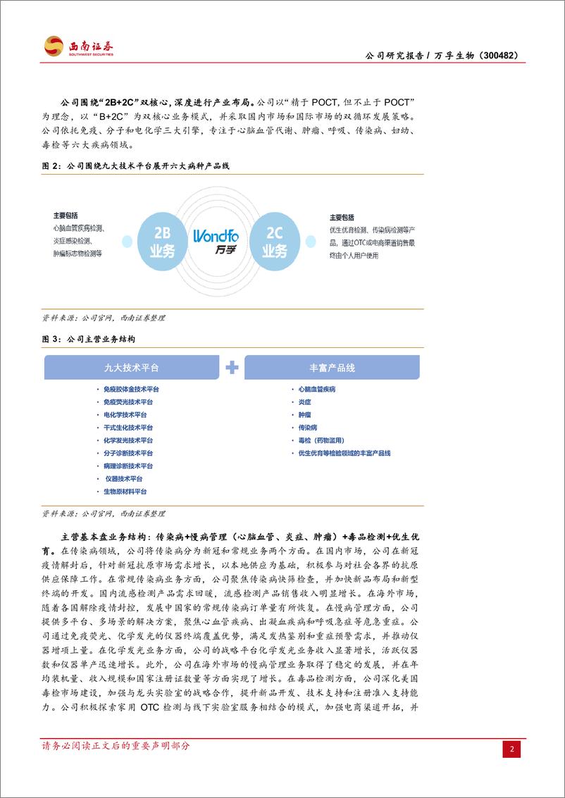 《万孚生物-300482.SZ-聚焦体外诊断POCT，打造国内国际双循环-20240407-西南证券-33页》 - 第7页预览图