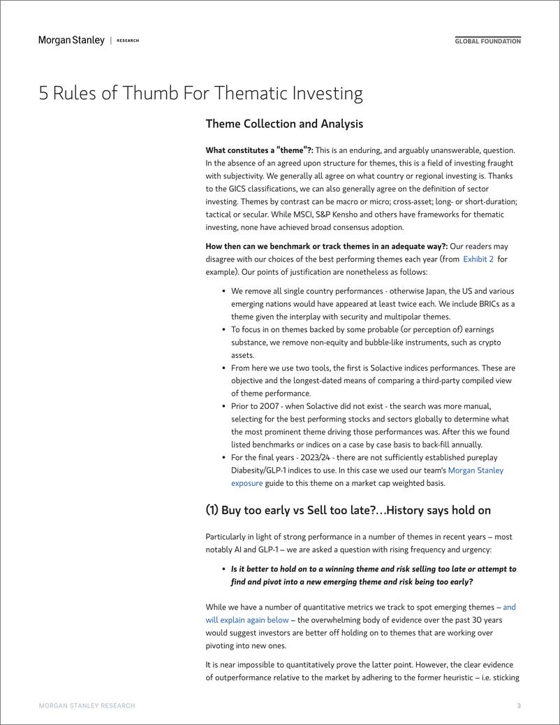 《Morgan Stanley-Thematics The Art and Science of Picking Themes-107485004》 - 第3页预览图