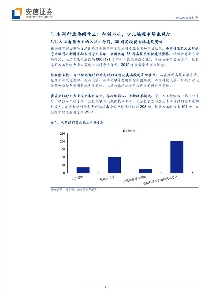 《全市场教育行业策略报告：科创当头，少儿编程市场乘风起-20190402-安信证券-24页》 - 第6页预览图