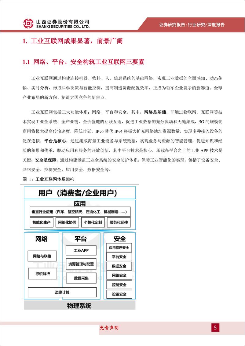 《计算机行业数字中国专题报告2：工业互联网步入实践深耕阶段，赋能传统产业转型升级-20190701-山西证券-20页》 - 第6页预览图