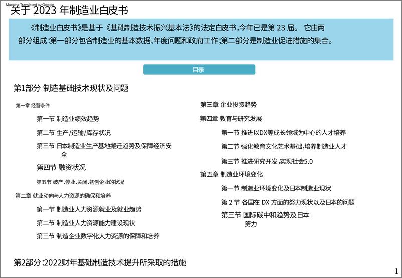 《2023年日本制造业白皮书概要-经济产业省&厚生劳动省&文部科学省-2023.6-42页》 - 第3页预览图