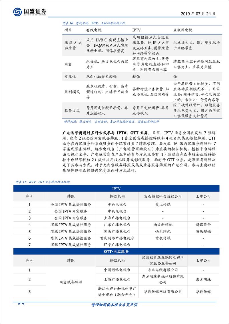 《广电行业转债深度梳理：5G落地+国网整合带来新机遇-20190724-国盛证券-30页》 - 第7页预览图