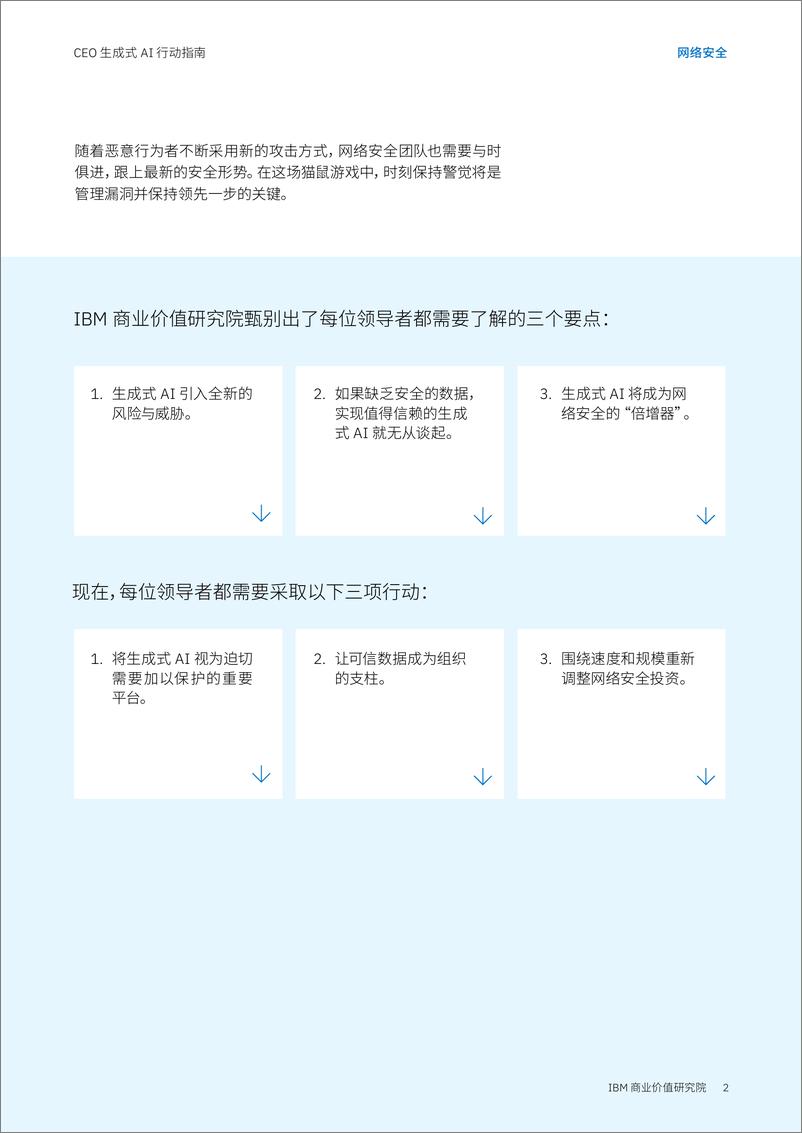 《IBM：CEO生成式AI行动指南-网络安全》 - 第2页预览图