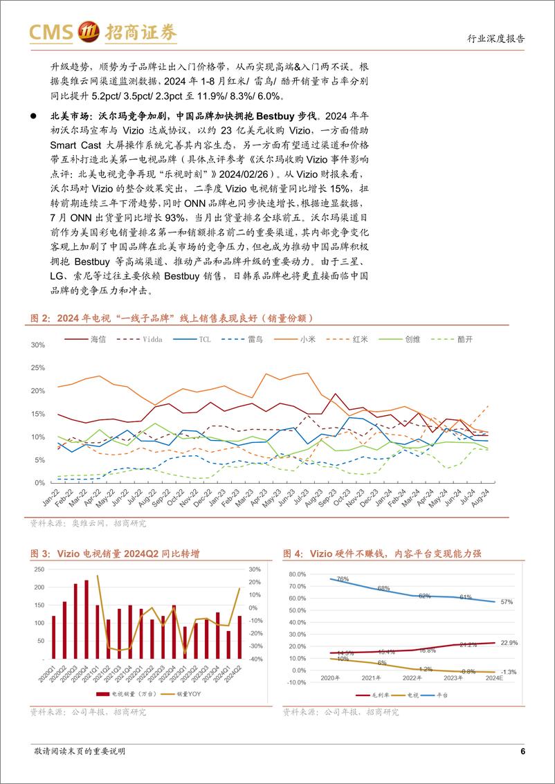 《家电行业竞争专题：大屏电视中场战事，暖通空调再迎小米洗礼-240919-招商证券-21页》 - 第6页预览图