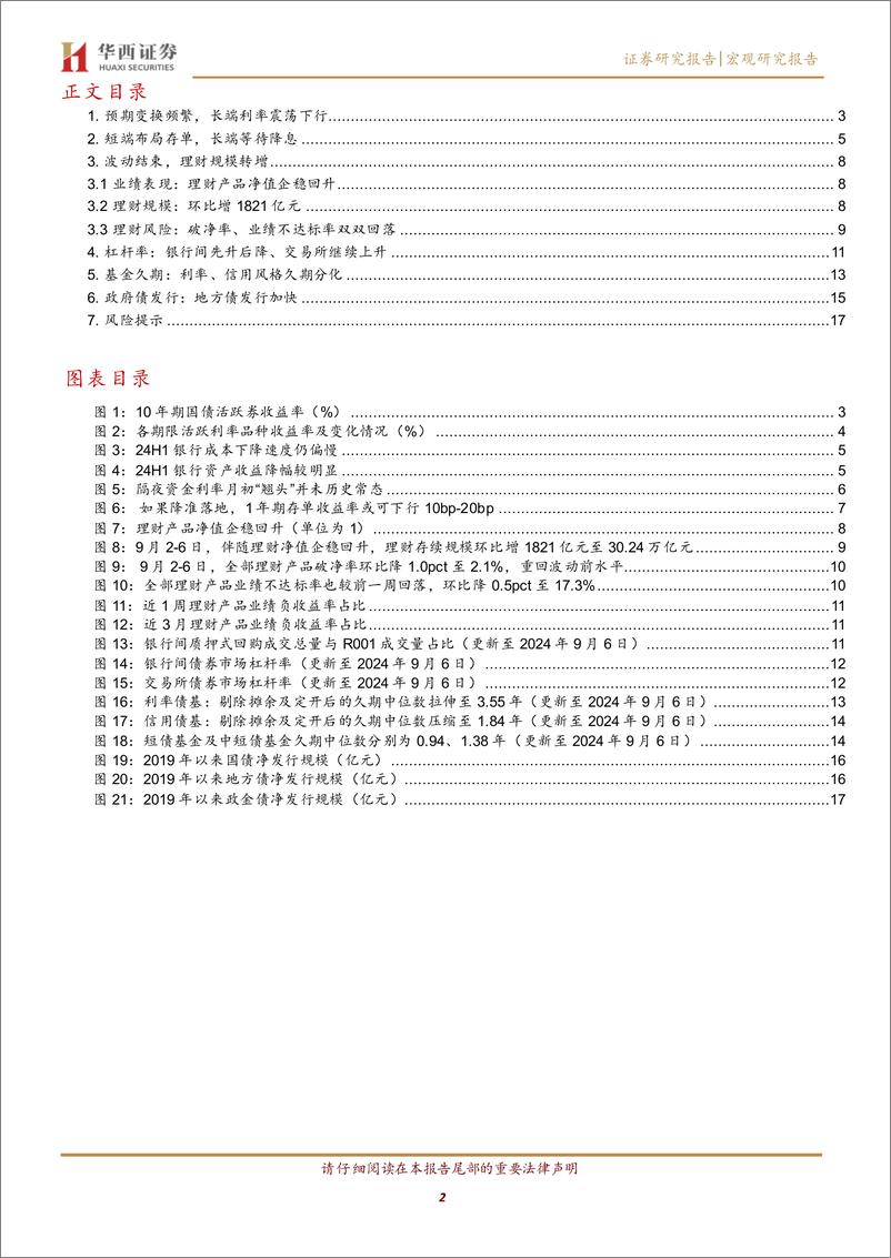 《短端布局存单，长端等待降息-240908-华西证券-19页》 - 第2页预览图