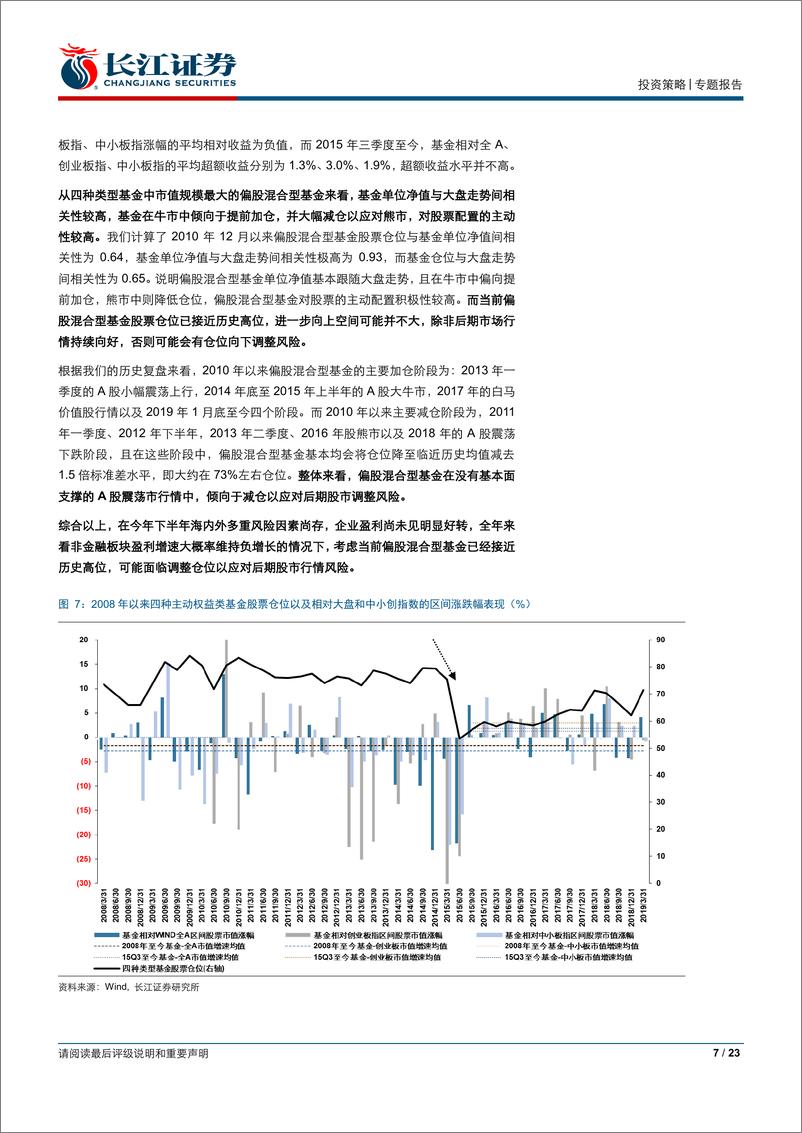 《基金配置分析系列报告：基金一季报重仓持股分析，增配消费及景气成长，龙头配置偏好延续-20190426-长江证券-23页》 - 第8页预览图