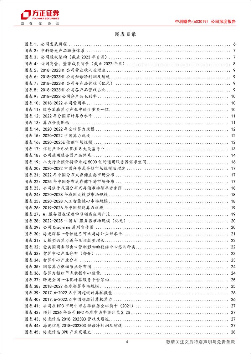 《20231104-方正证券-中科曙光-603019-公司深度报告：AI+信创双轮驱动，三大计算业务齐头并进》 - 第4页预览图