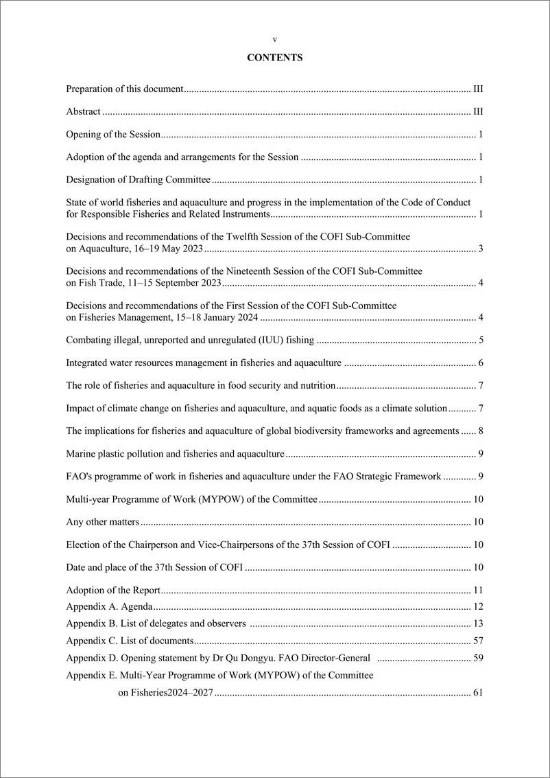 《渔业委员会第三十六届会议报告 — 2024年7月8–12日，罗马》英-73页 - 第7页预览图