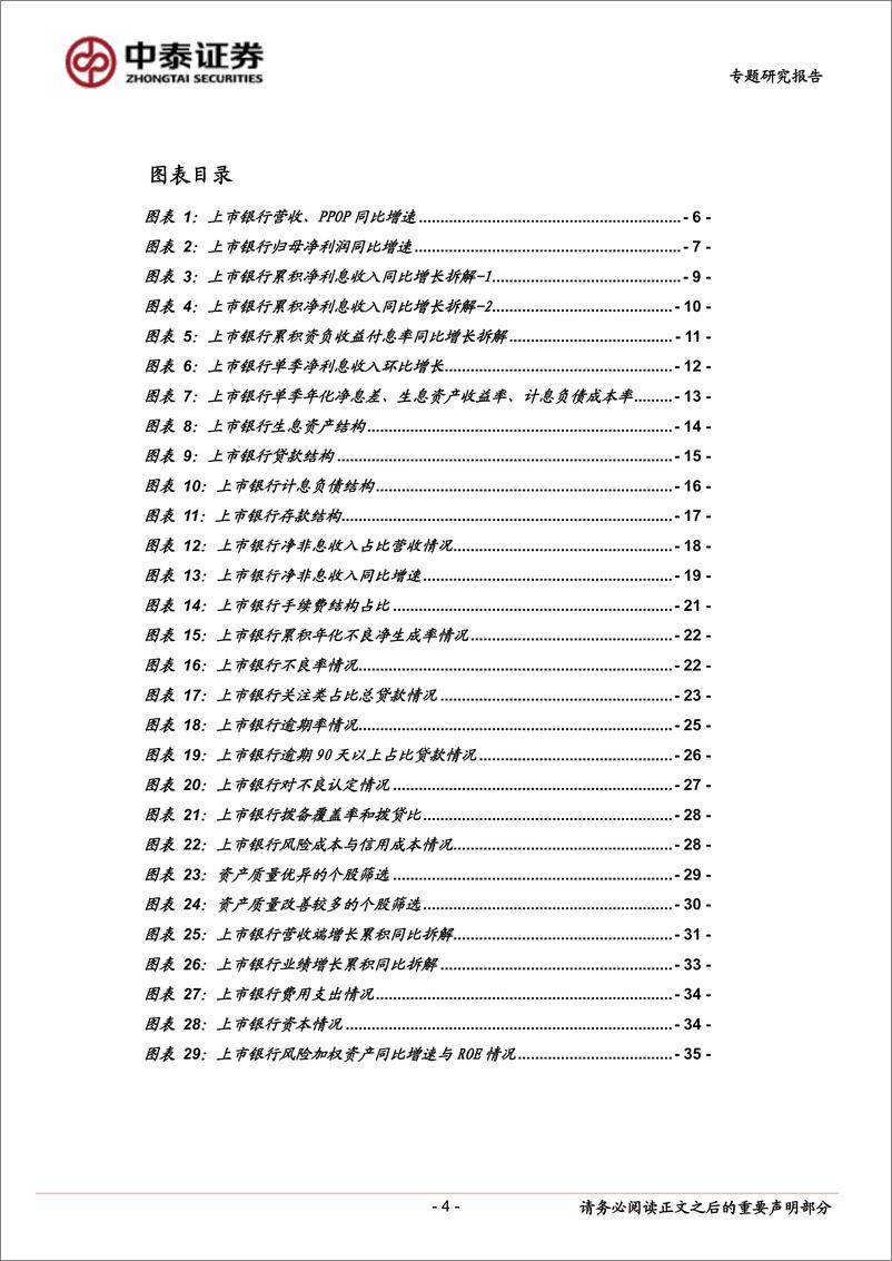 《银行业深度｜39家上市银行半年报总结：营收持平，利润稳健；增速分化的驱动因素-20230903-中泰证券-37页》 - 第5页预览图