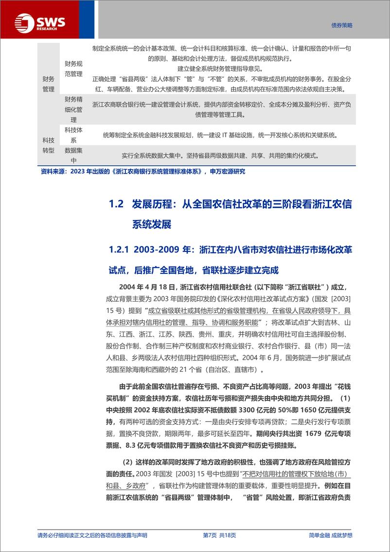 《金融债定价机制系列报告之三：详解浙江农商联合银行模式、浙江农商行金融债-240725-申万宏源-18页》 - 第7页预览图