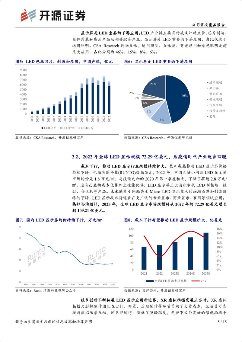 《艾比森-300389-公司首次覆盖报告：LED显示屏受益海外需求高增，储能开辟第二赛道-20230824-开源证券-15页》 - 第6页预览图