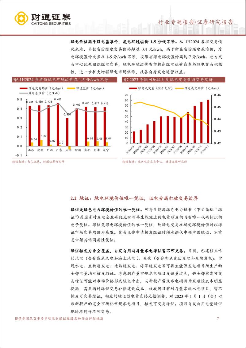 《公用事业行业专题_电碳市场划清界限_双碳转型框架下协同发力》 - 第7页预览图