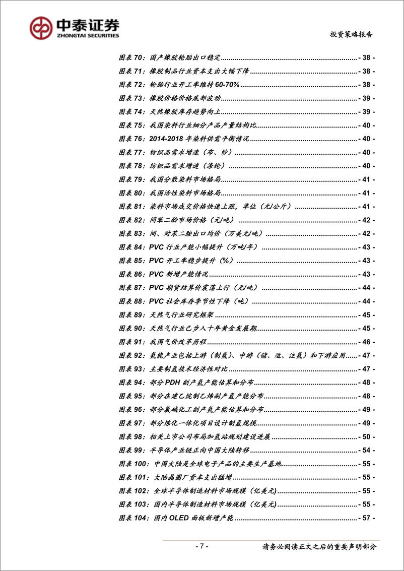《化工行业2019年中期策略：风雨送春归，飞雪迎春到-20190609-中泰证券-66页》 - 第8页预览图